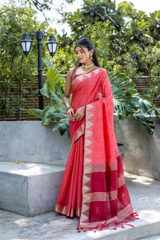 Elisha Tussar Silk Traditional Saree