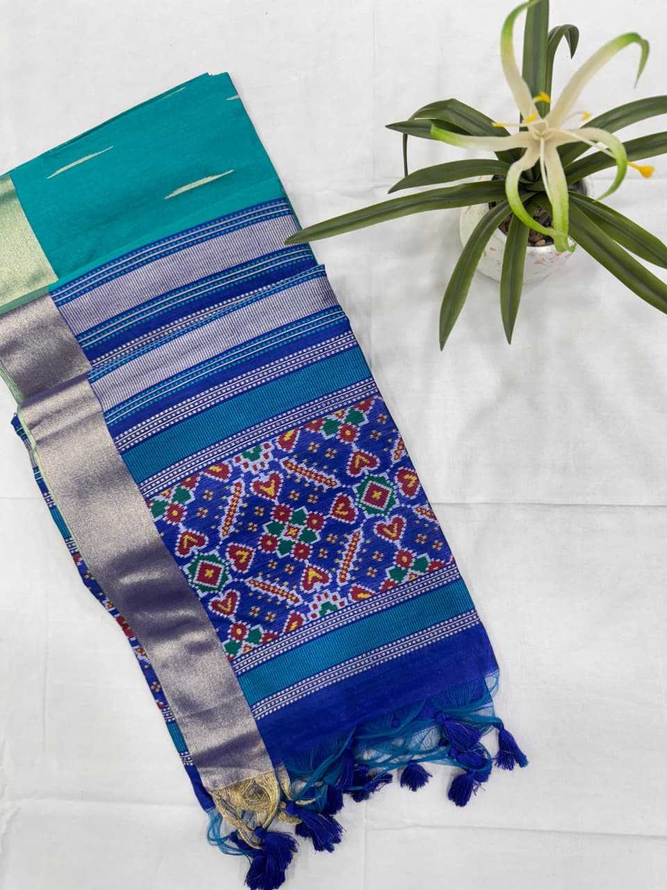 FUL Soft Silk Ikkat Saree