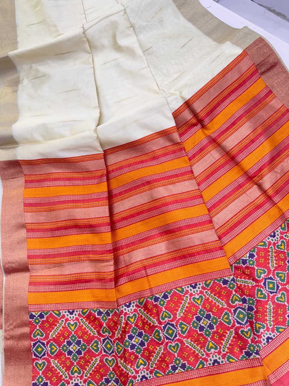 FUL Soft Silk Ikkat Saree