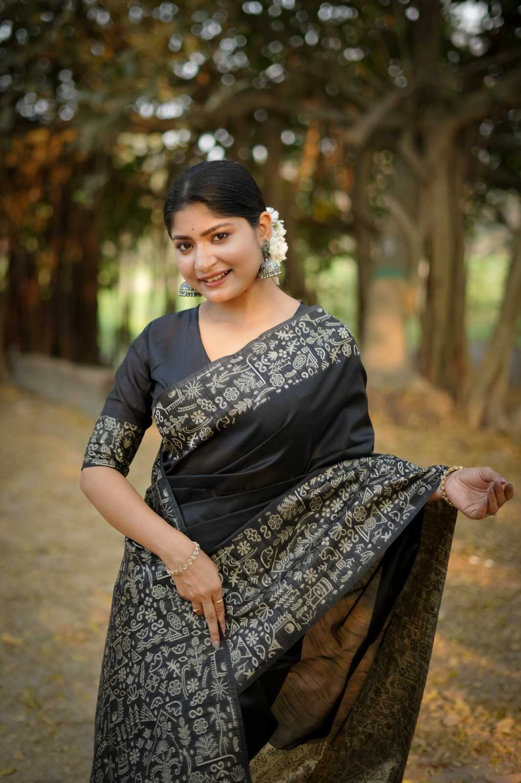 Have Handloom Silk Designer Saree