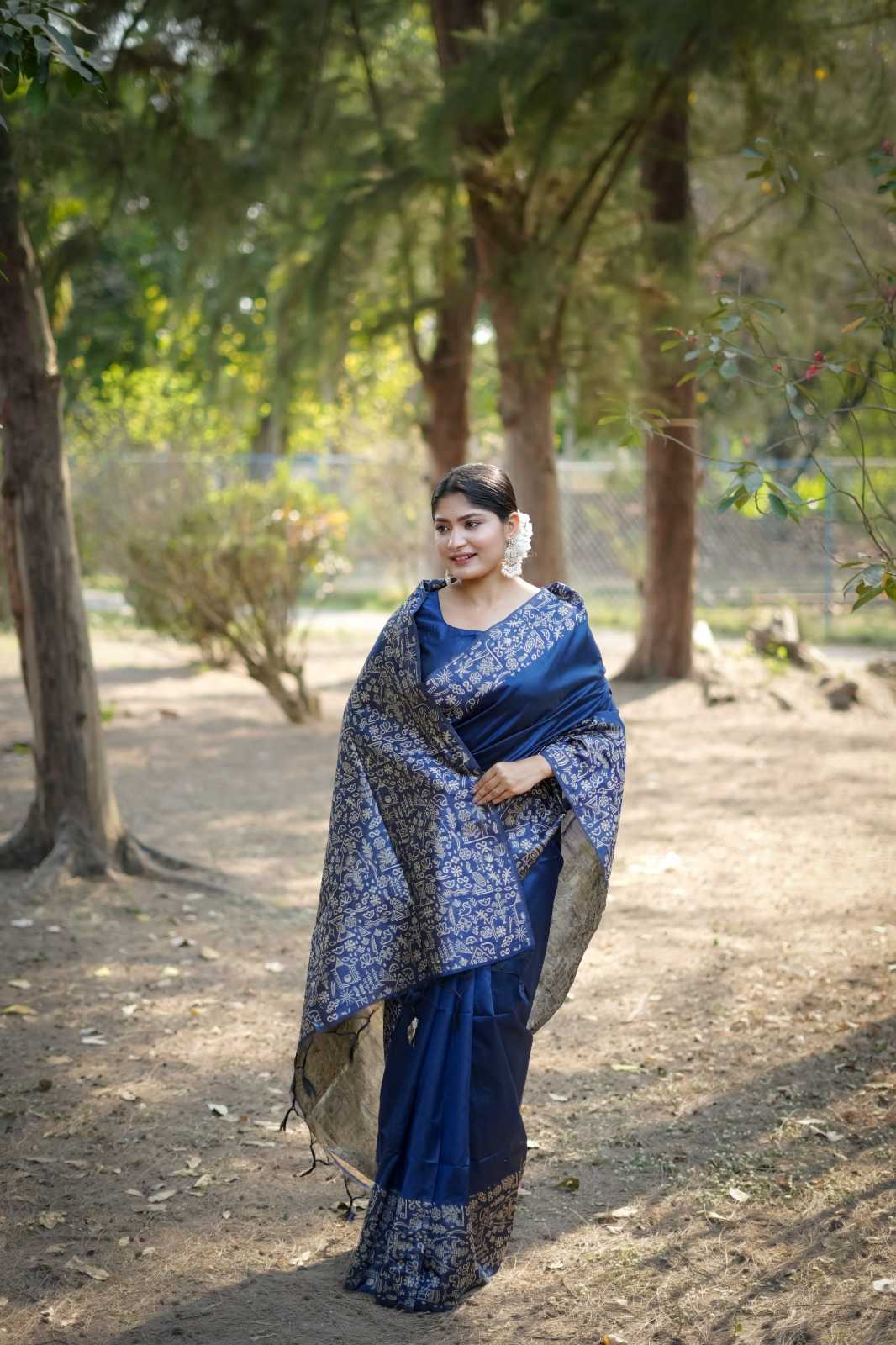 Have Handloom Silk Designer Saree