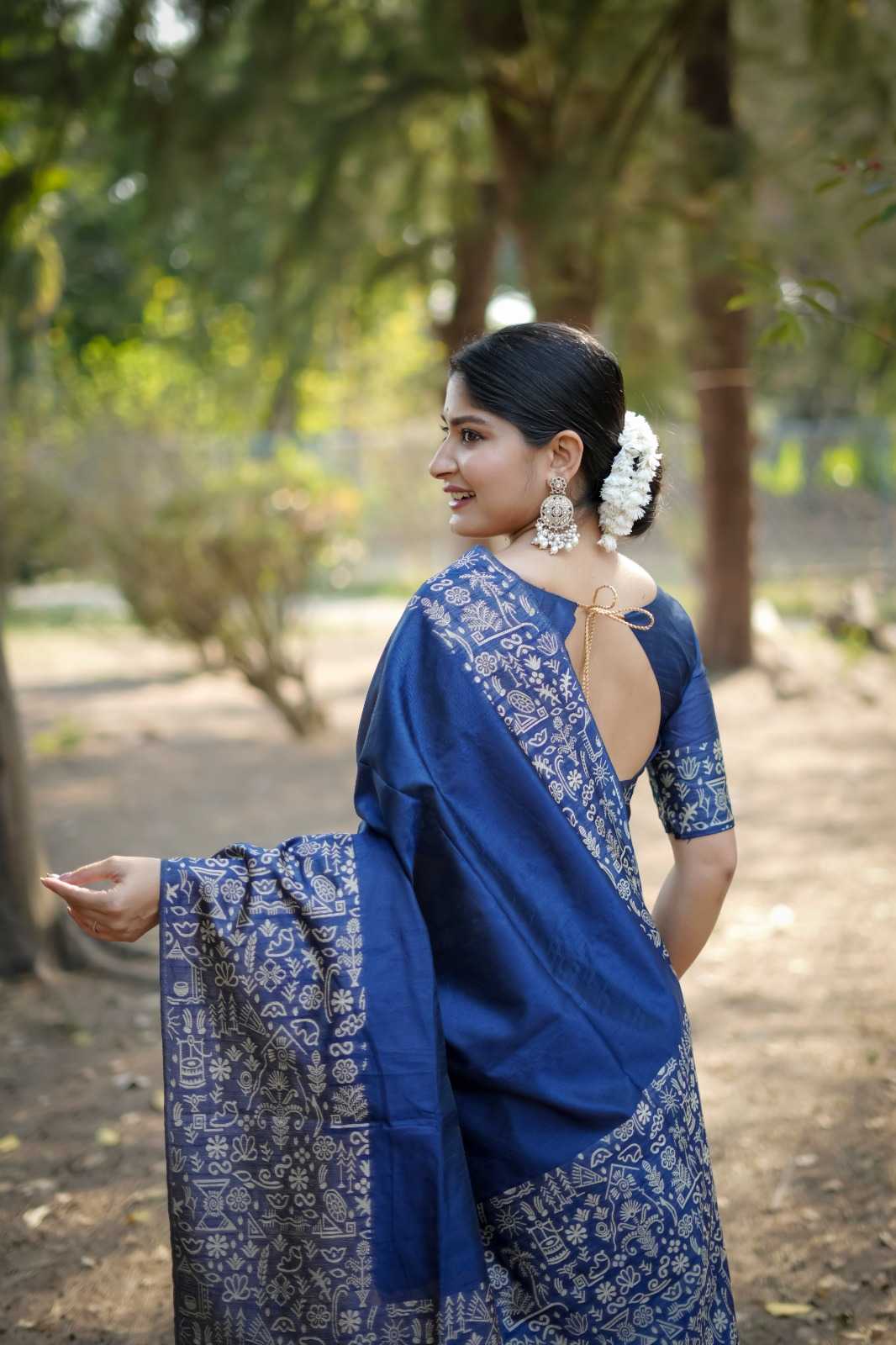 Have Handloom Silk Designer Saree