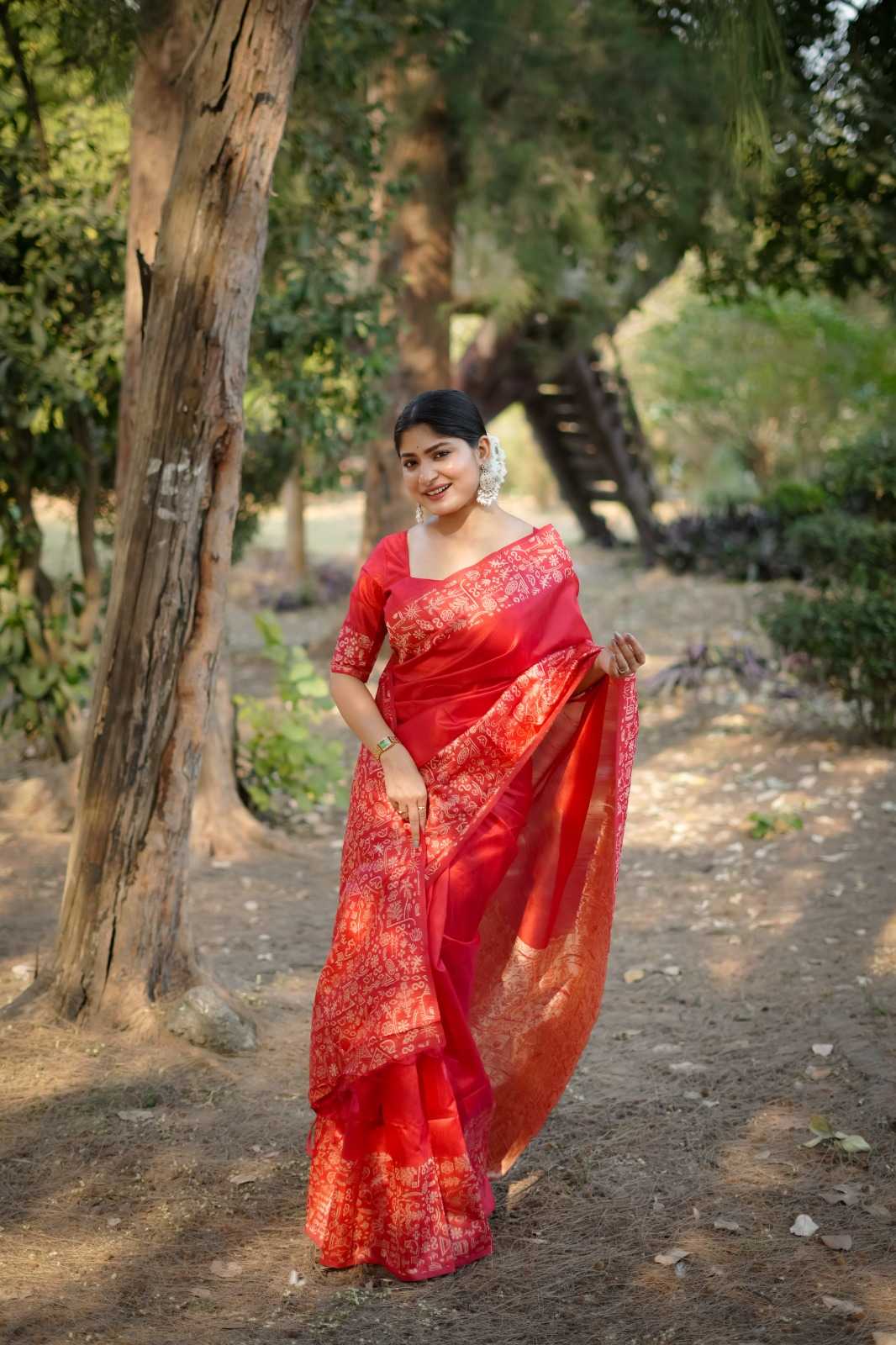 Have Handloom Silk Designer Saree