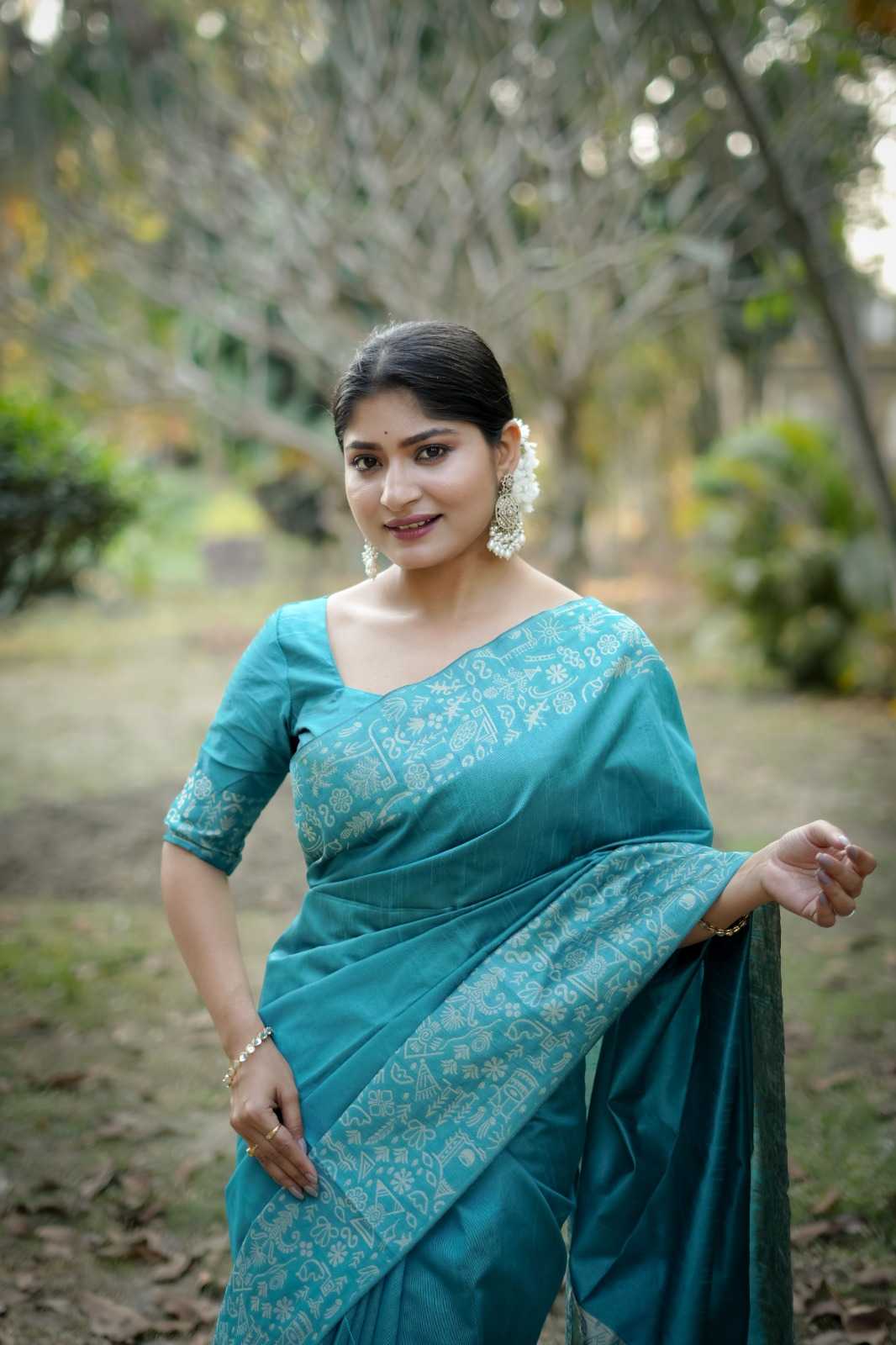 Have Handloom Silk Designer Saree