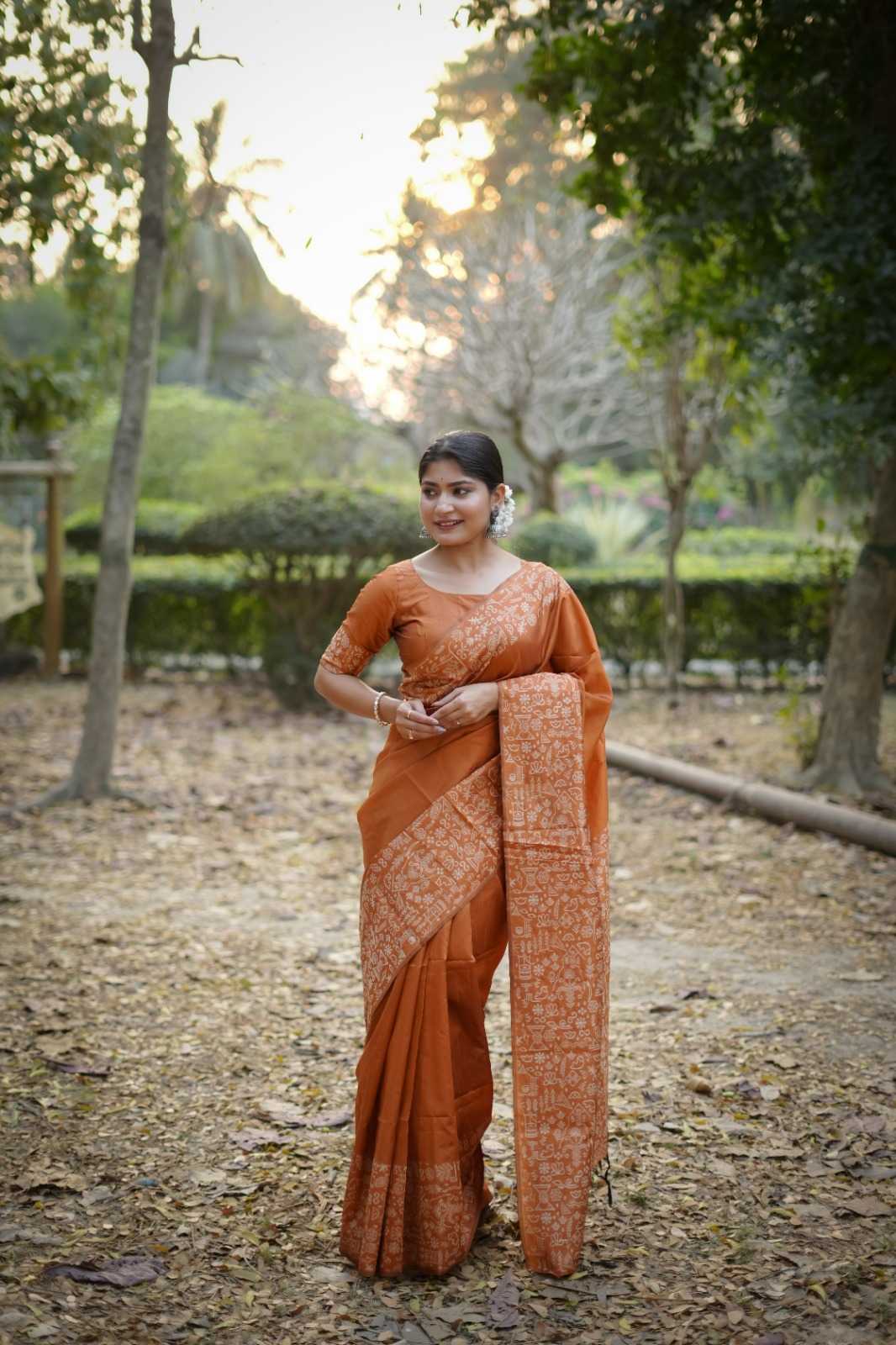 Have Handloom Silk Designer Saree
