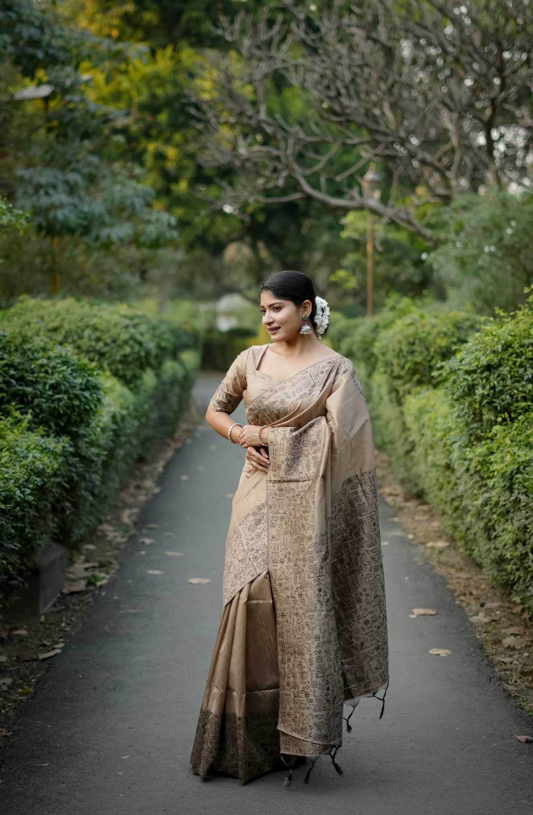 Have Handloom Silk Designer Saree