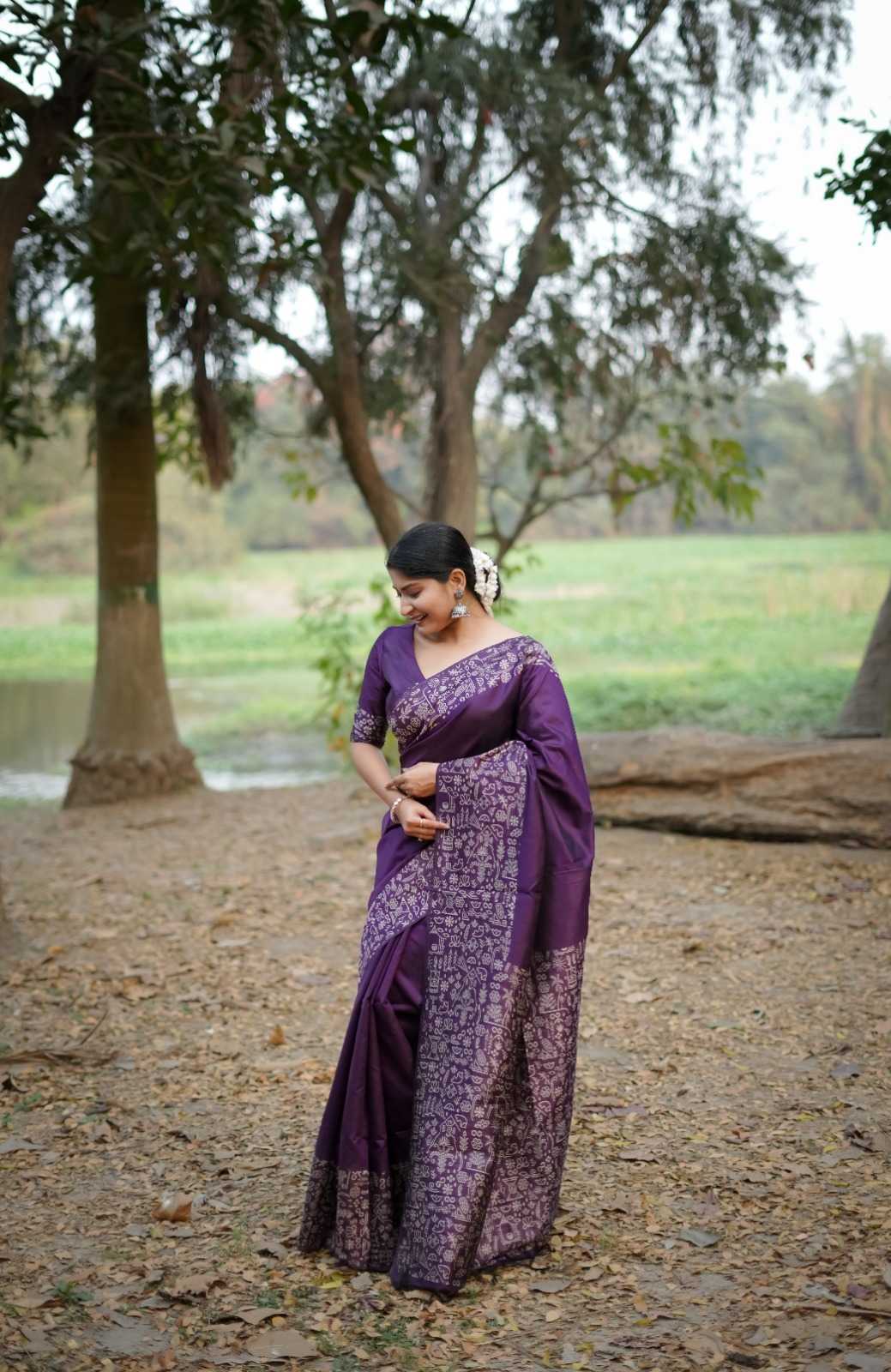 Have Handloom Silk Designer Saree