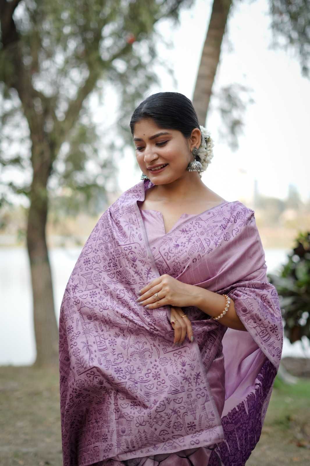 Have Handloom Silk Designer Saree