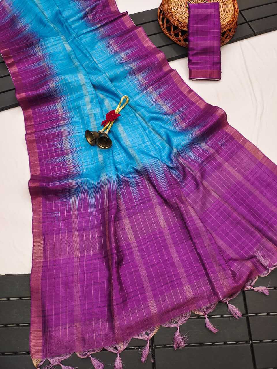Kavita Tussar Silk Saree