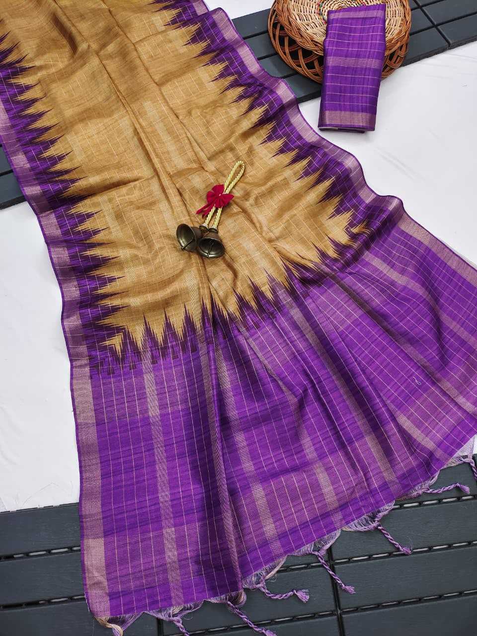 Kavita Tussar Silk Soft Saree