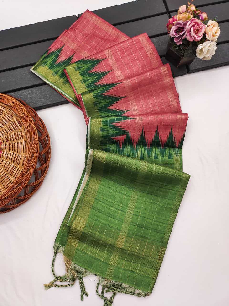 Kavita Tussar Silk Soft Saree