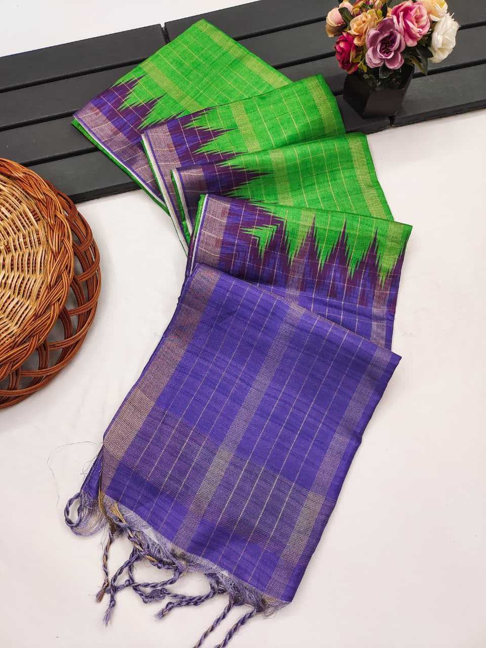Kavita Tussar Silk Soft Saree