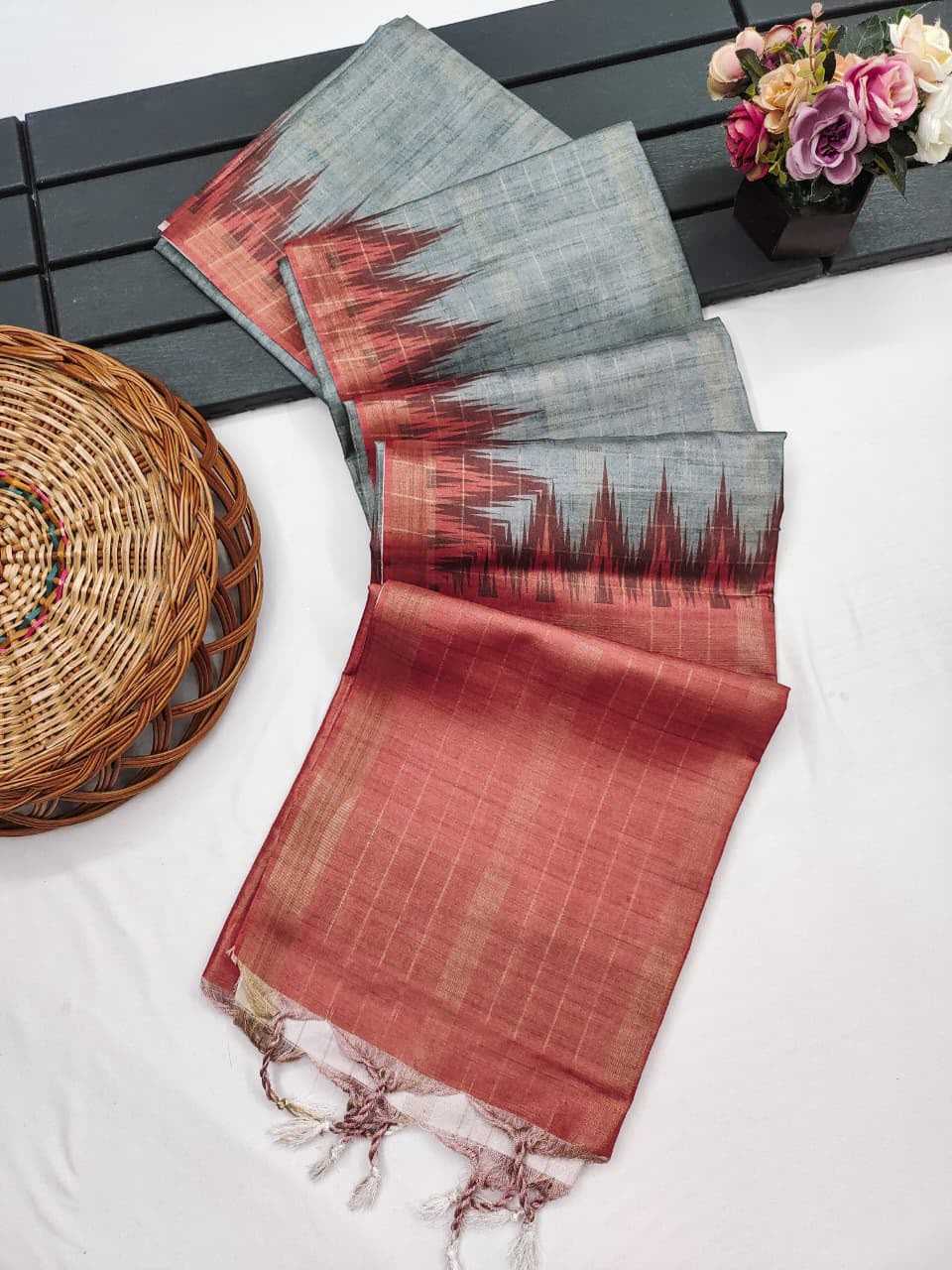 Kavita Tussar Silk Soft Saree