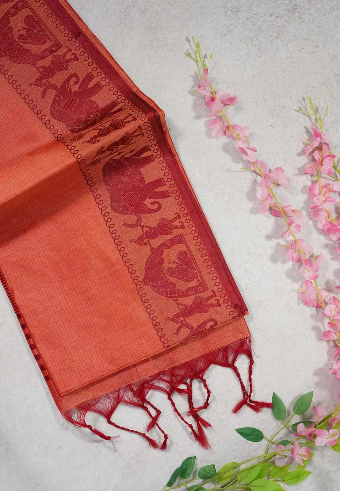 Khadi Premium Silk Designer Saree