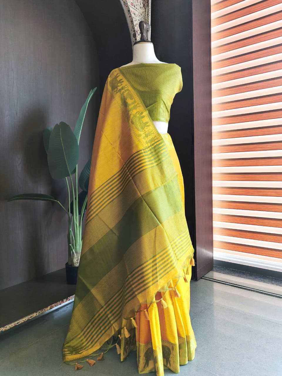 Khadi Premium Silk Designer Saree