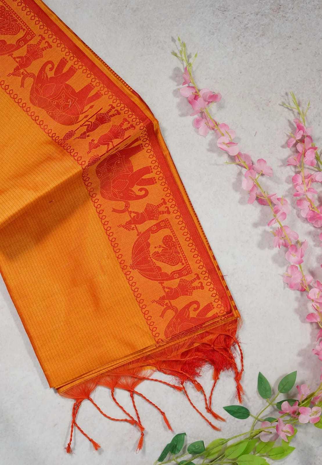Khadi Premium Silk Designer Saree