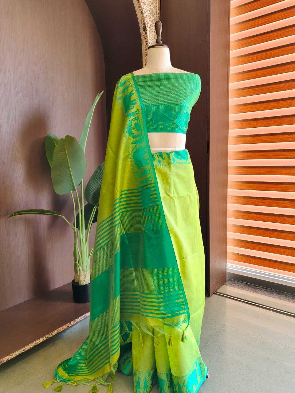 Khadi Premium Silk Designer Saree