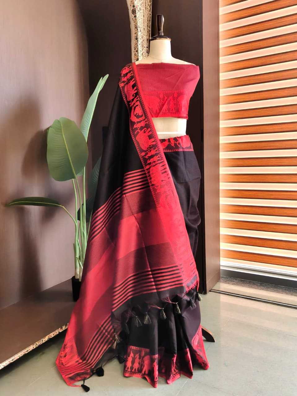 Khadi Premium Silk Designer Saree