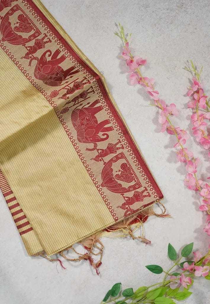Khadi Premium Silk Designer Saree