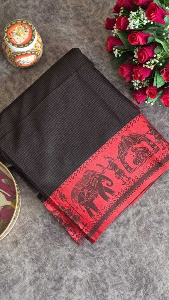 Khadi Premium Silk Designer Saree