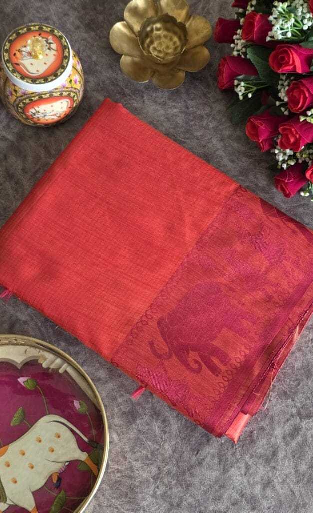Khadi Premium Silk Designer Saree