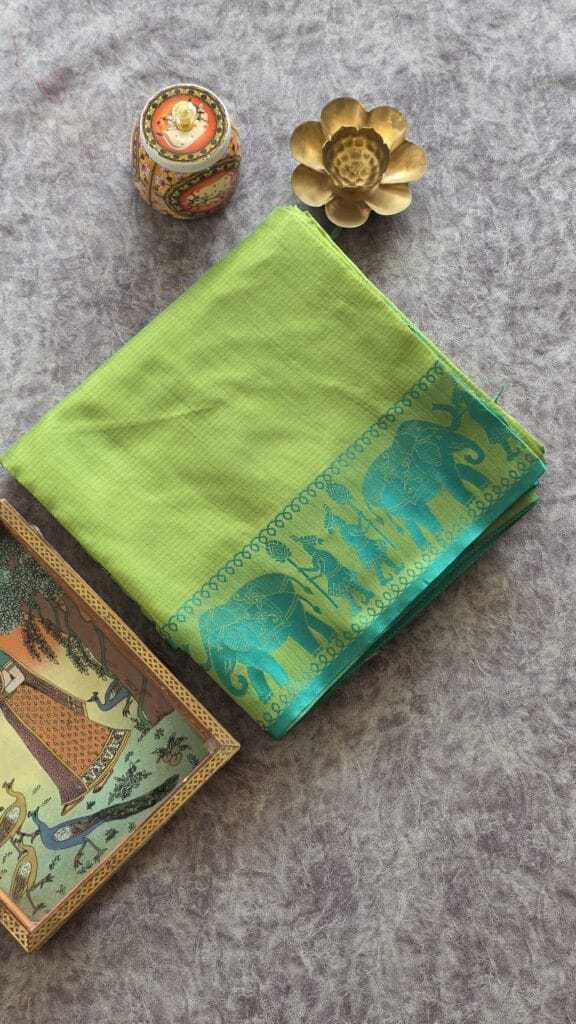 Khadi Premium Silk Designer Saree