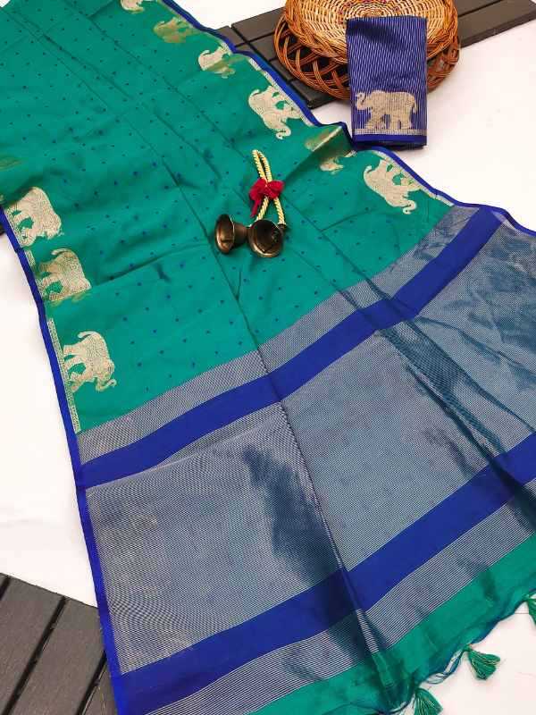 MIU Khadi Designer Saree