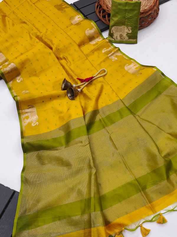 MIU Khadi Designer Saree