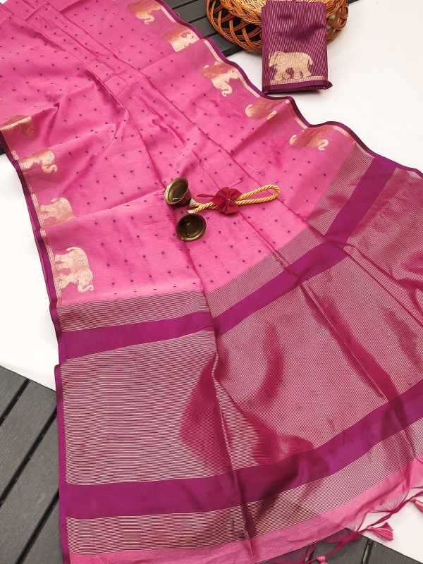 MIU Khadi Designer Saree