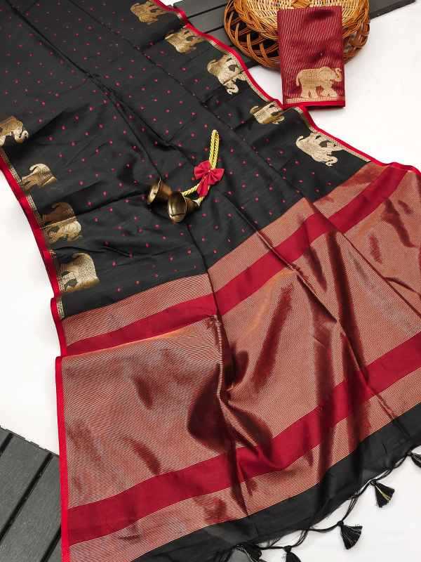 MIU Khadi Designer Saree