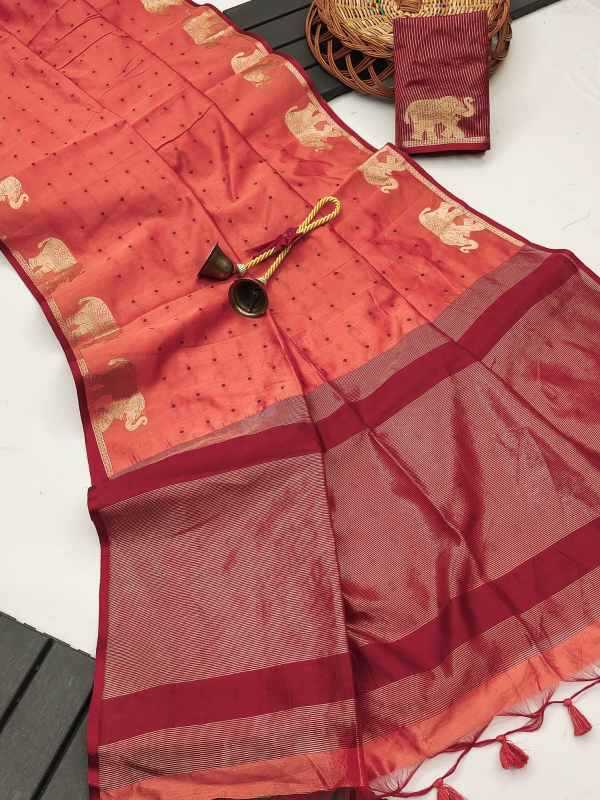 MIU Khadi Designer Saree