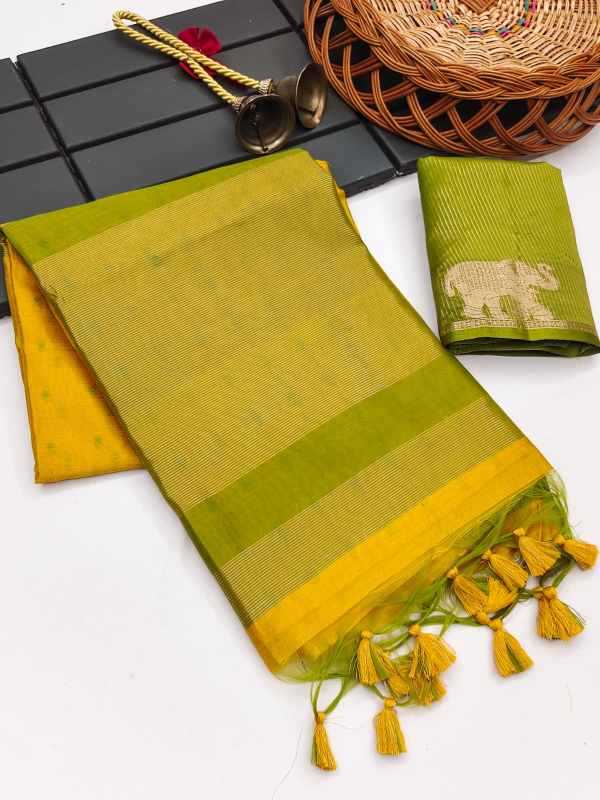 MIU Khadi Designer Saree