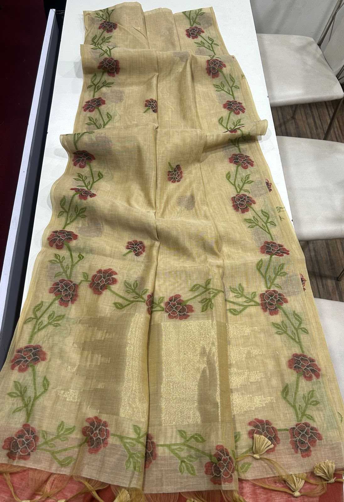 Muga Cotton Soft Silk Saree