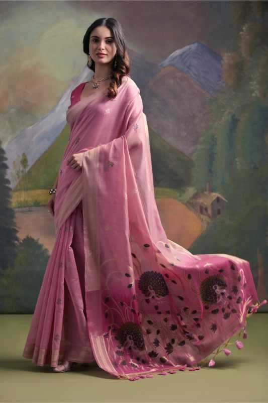 Muga Premium Silk Designer Saree