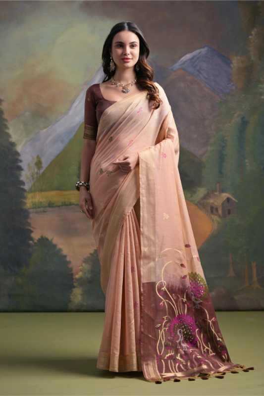 Muga Premium Silk Designer Saree
