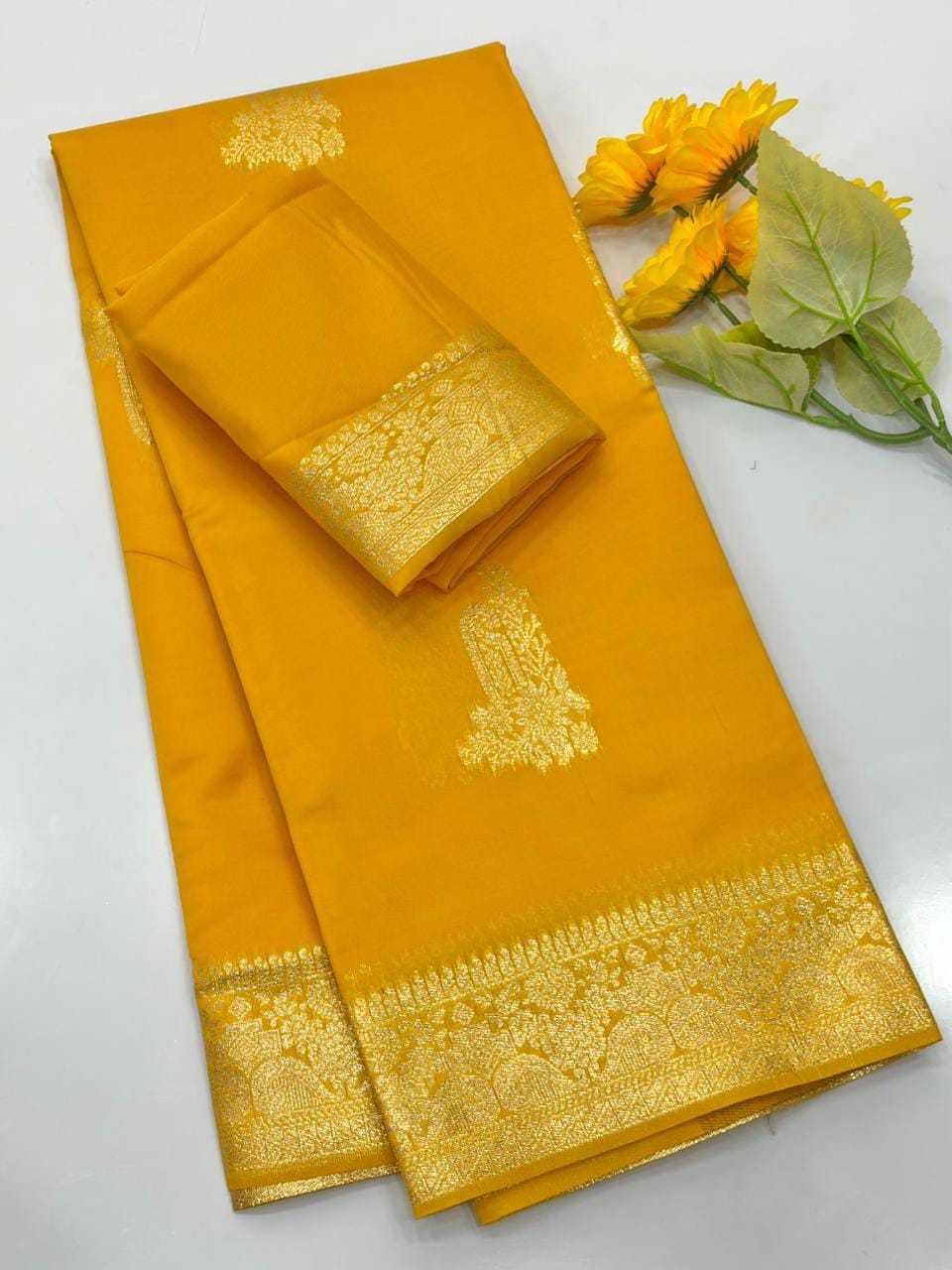 Nary Banarasi Soft Silk Designer Saree
