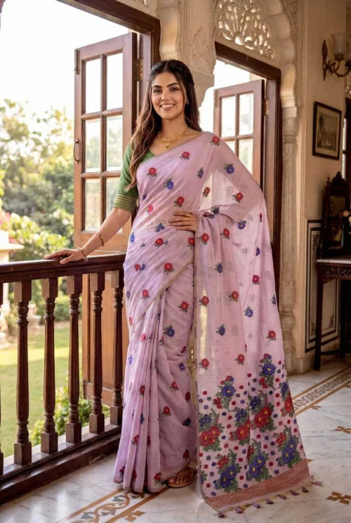OUR Soft Cotton Designer Saree