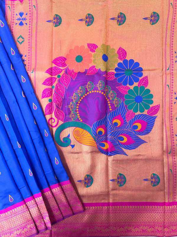 Paithani Silk Soft Saree