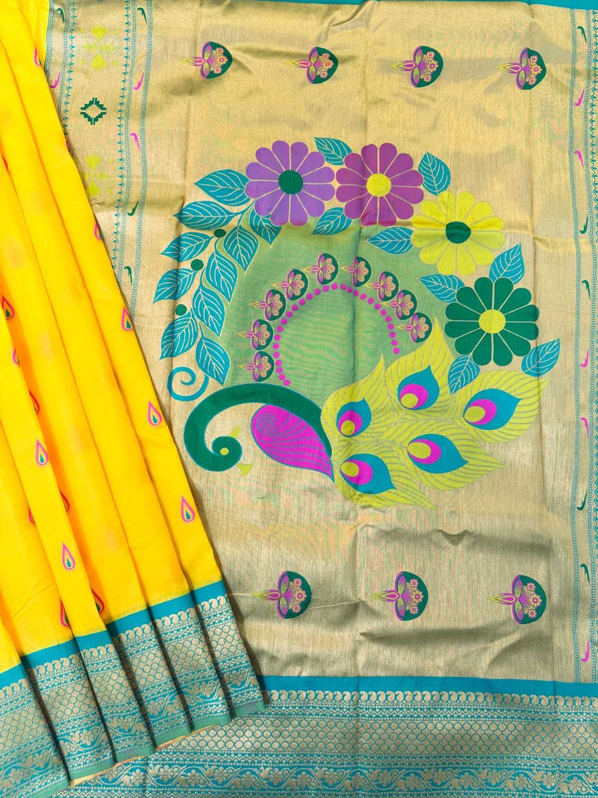 Paithani Silk Soft Saree