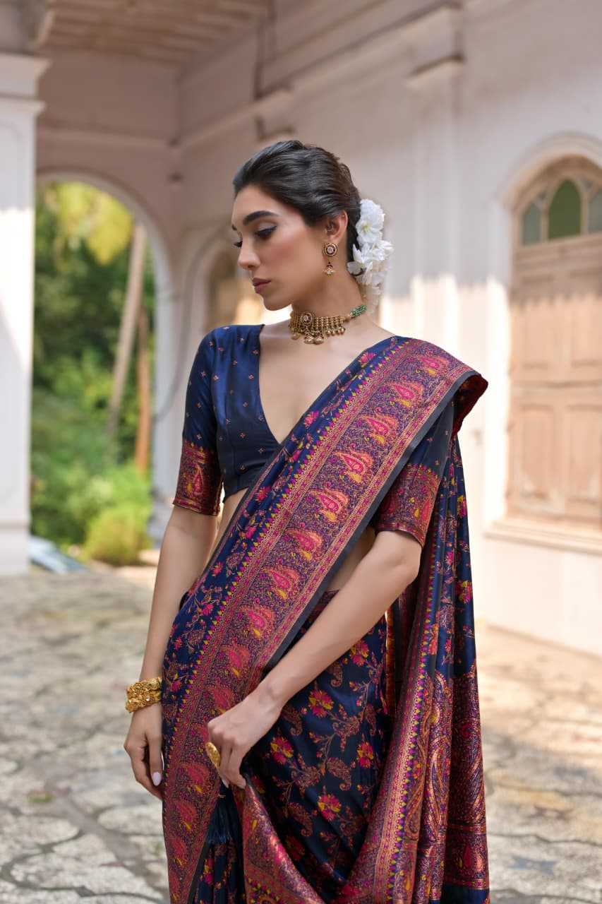 Pashmina Soft Silk Saree