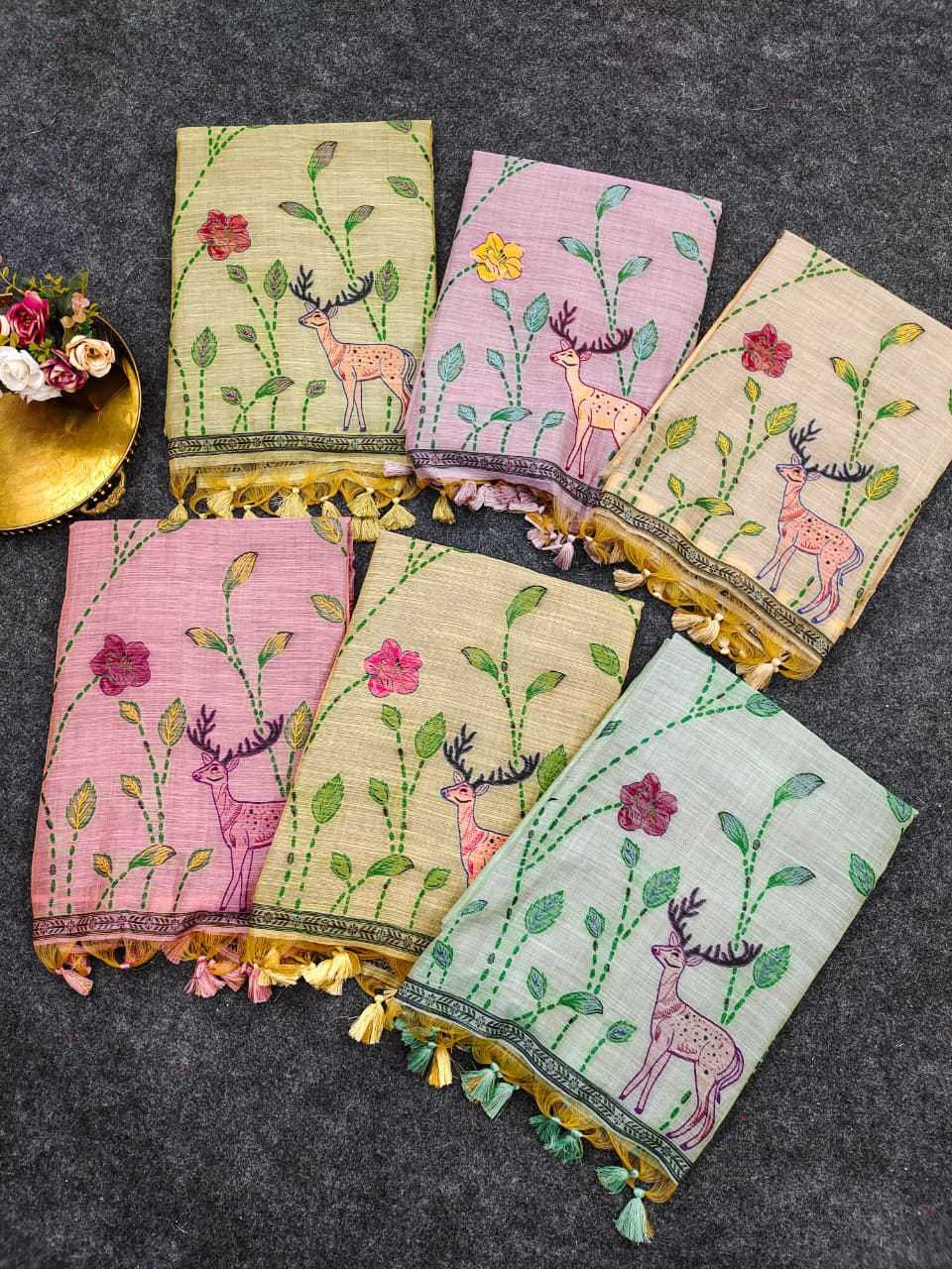 PAT Soft Cotton Designer Saree