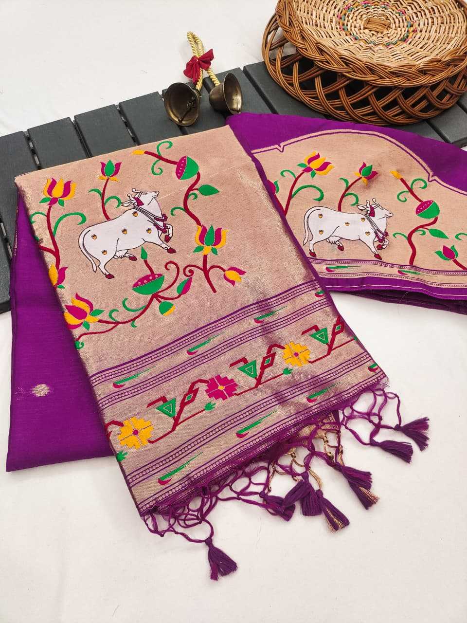 Pichwai Paithani Silk Saree