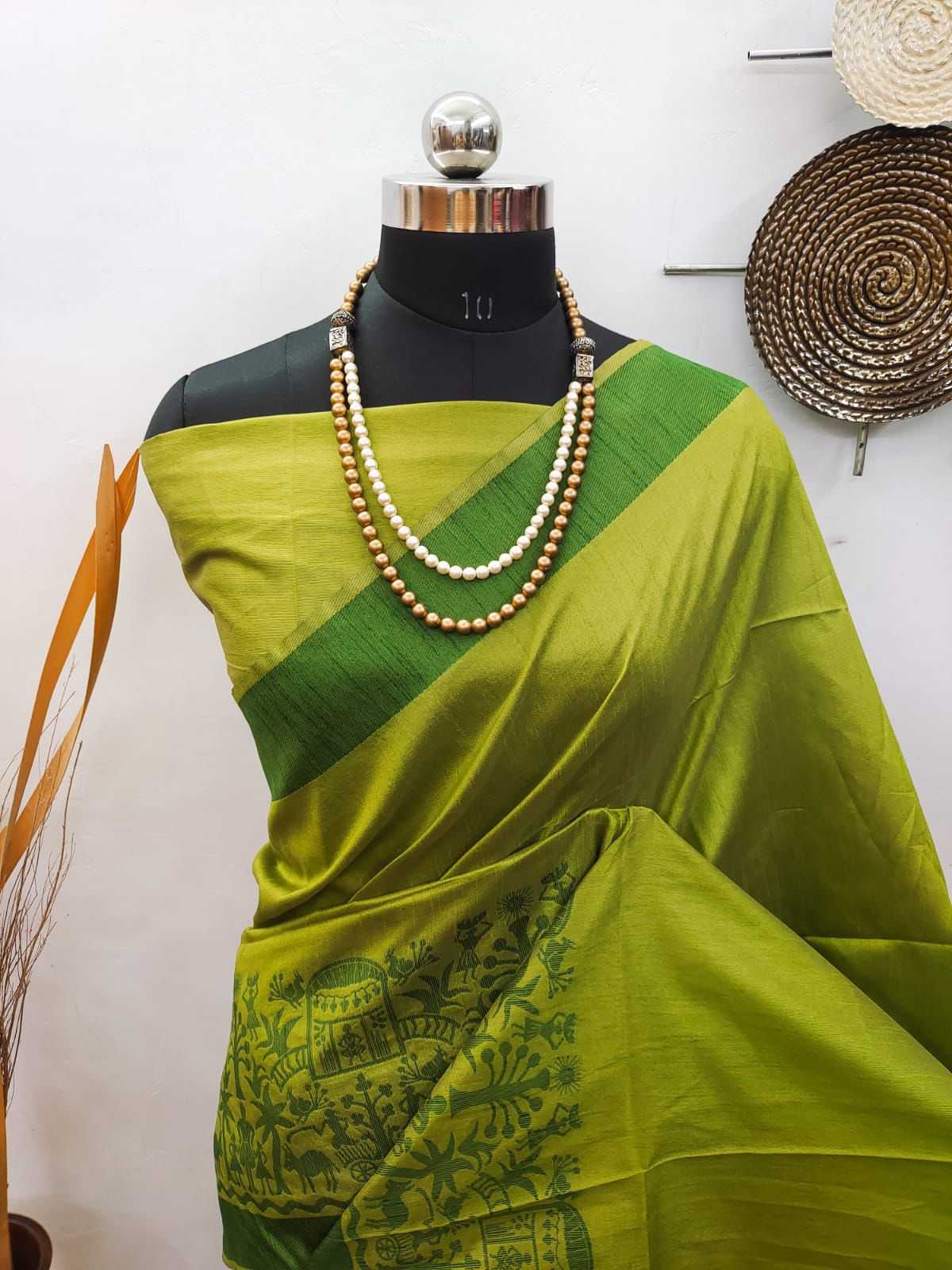 RAW Handloom Silk Saree