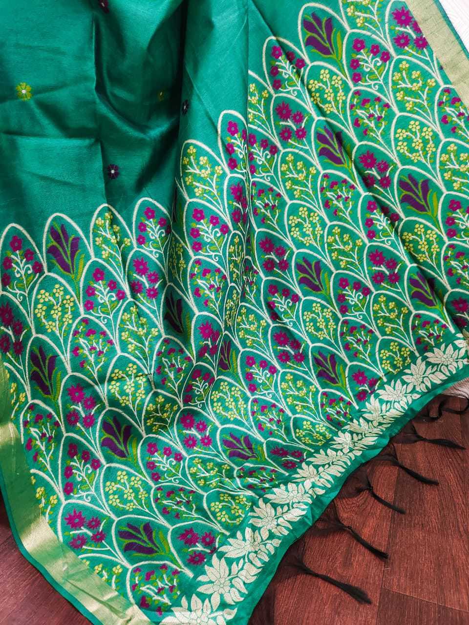 RAW Silk Butta Saree