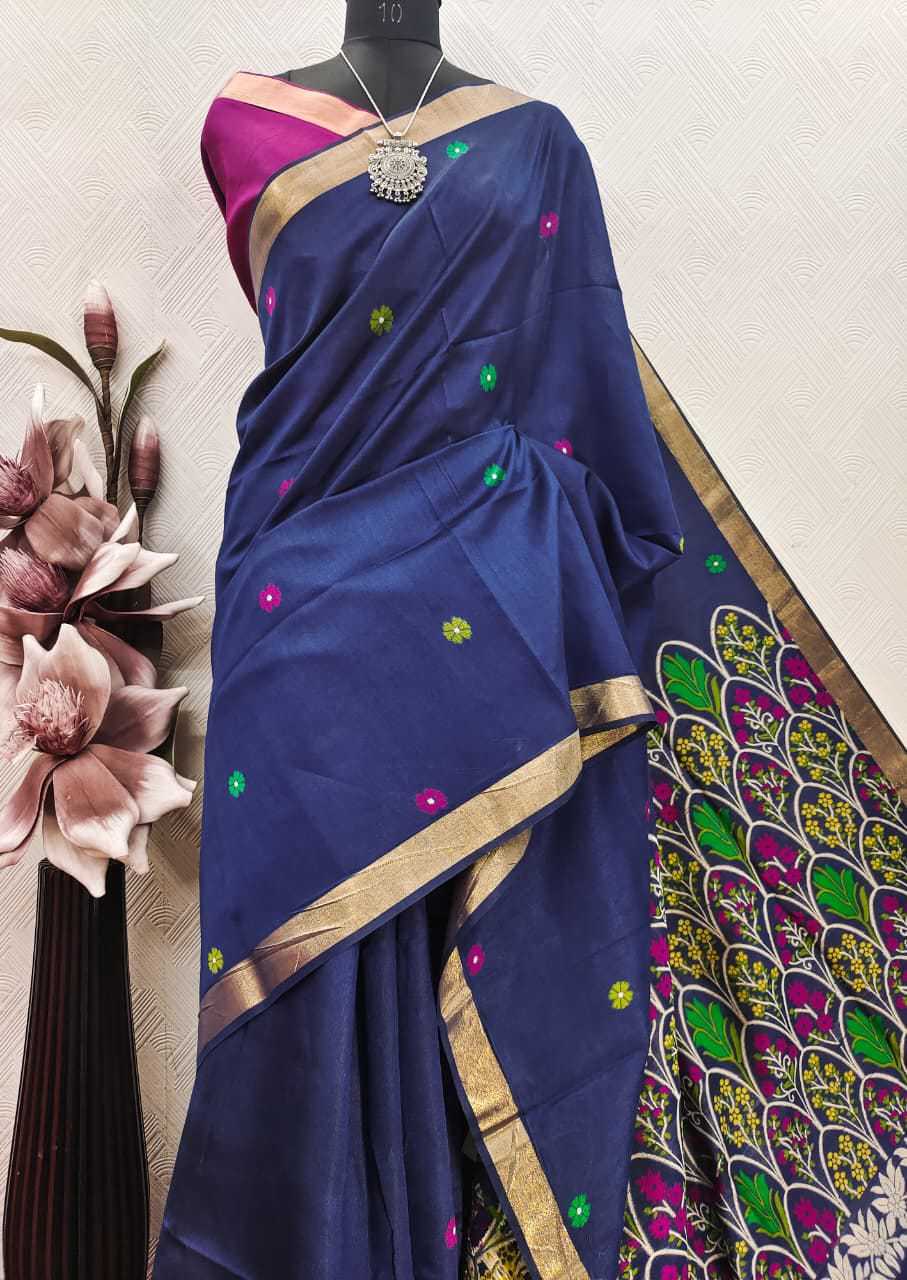 RAW Silk Butta Saree