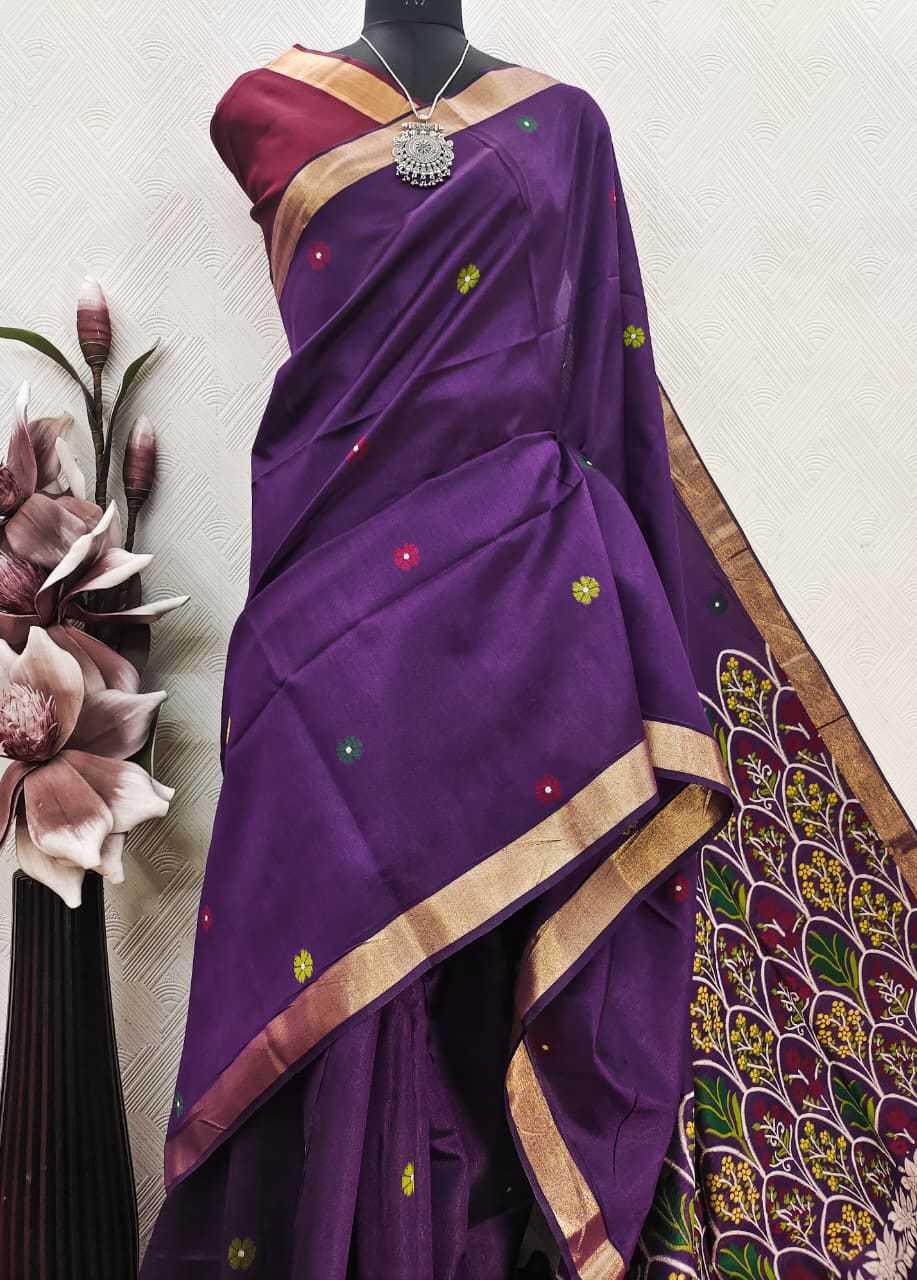RAW Silk Butta Saree