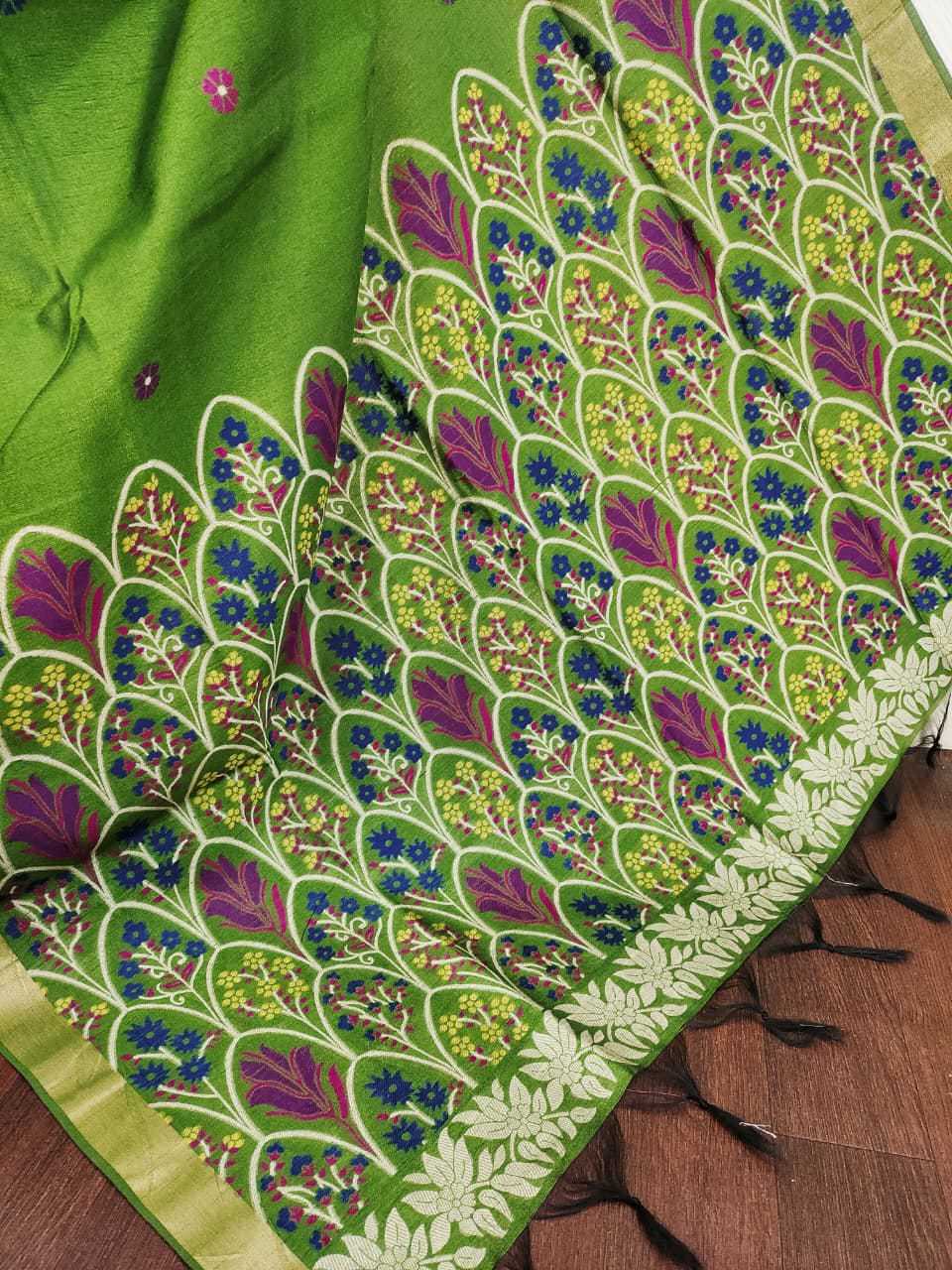 RAW Silk Butta Saree