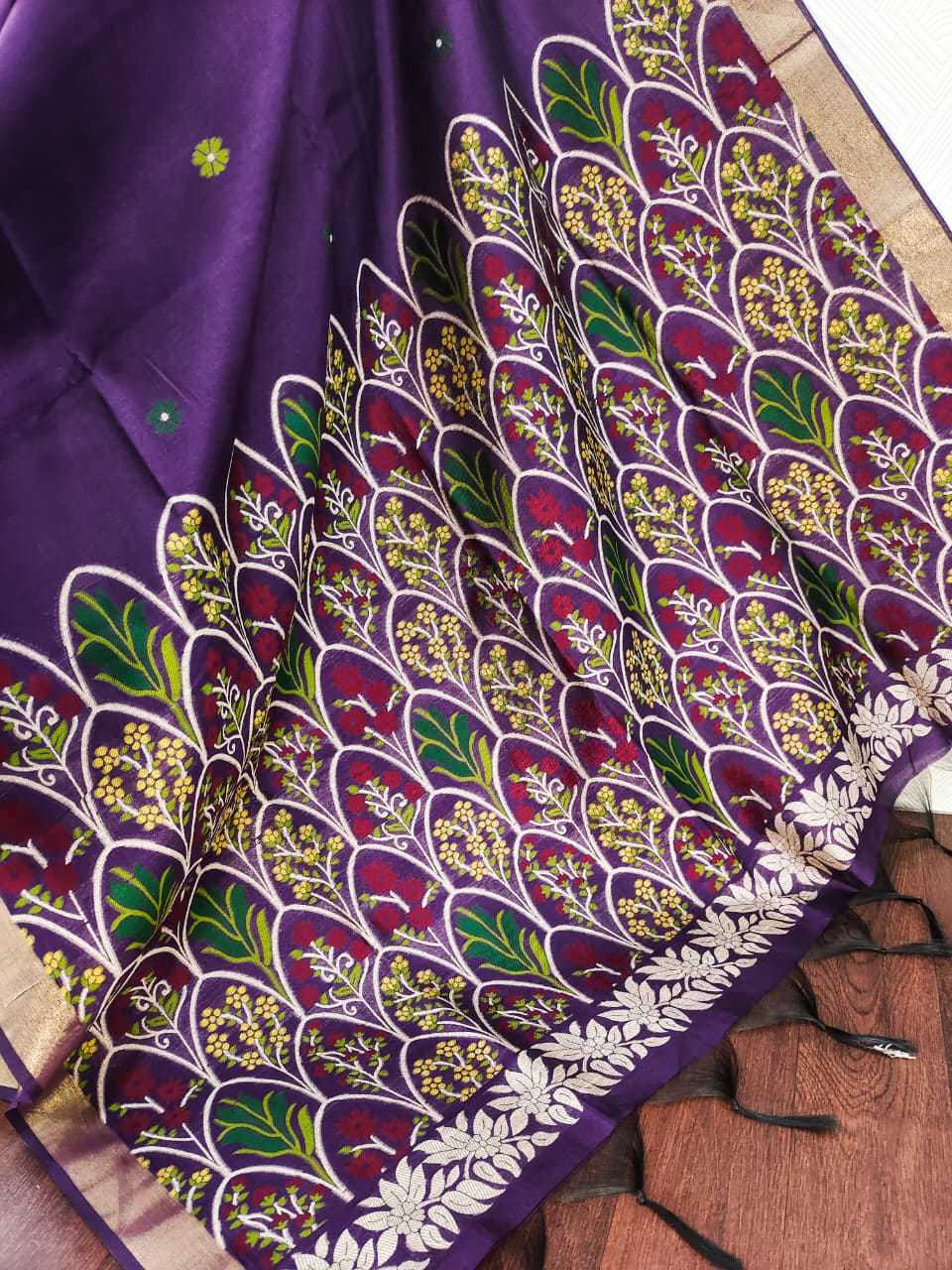 RAW Silk Butta Saree