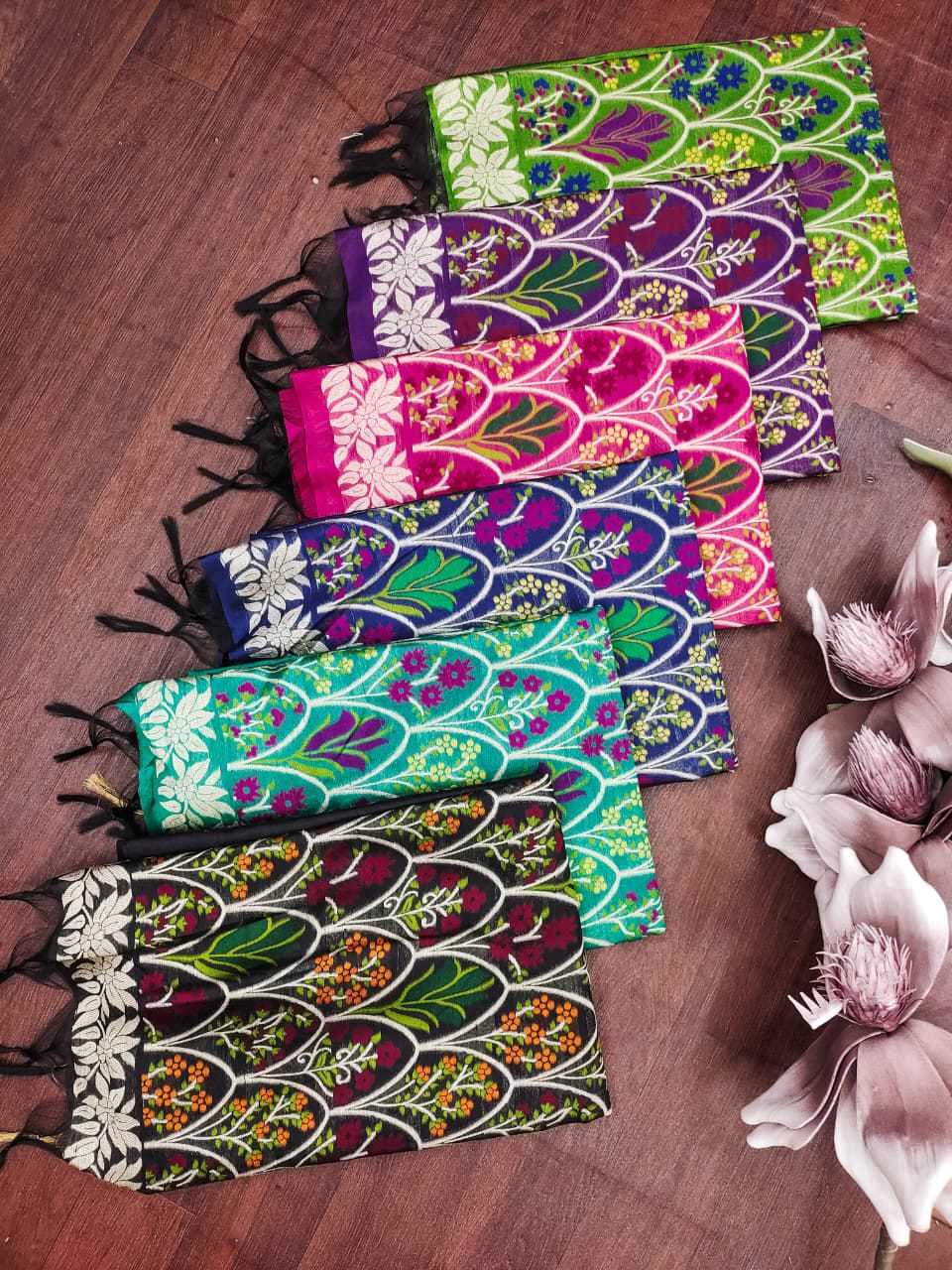 RAW Silk Butta Saree