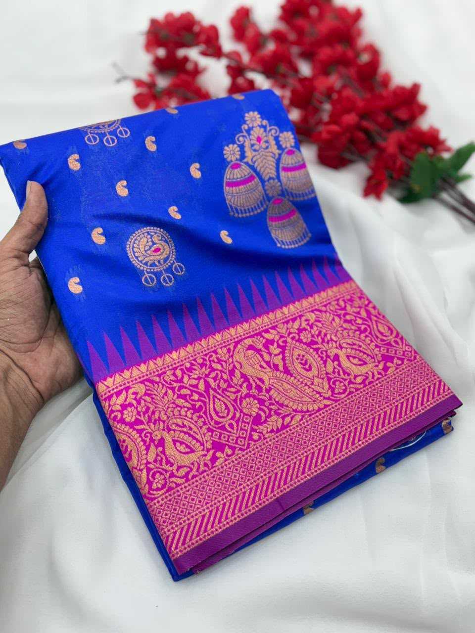 Rutrang Paithani Silk Saree